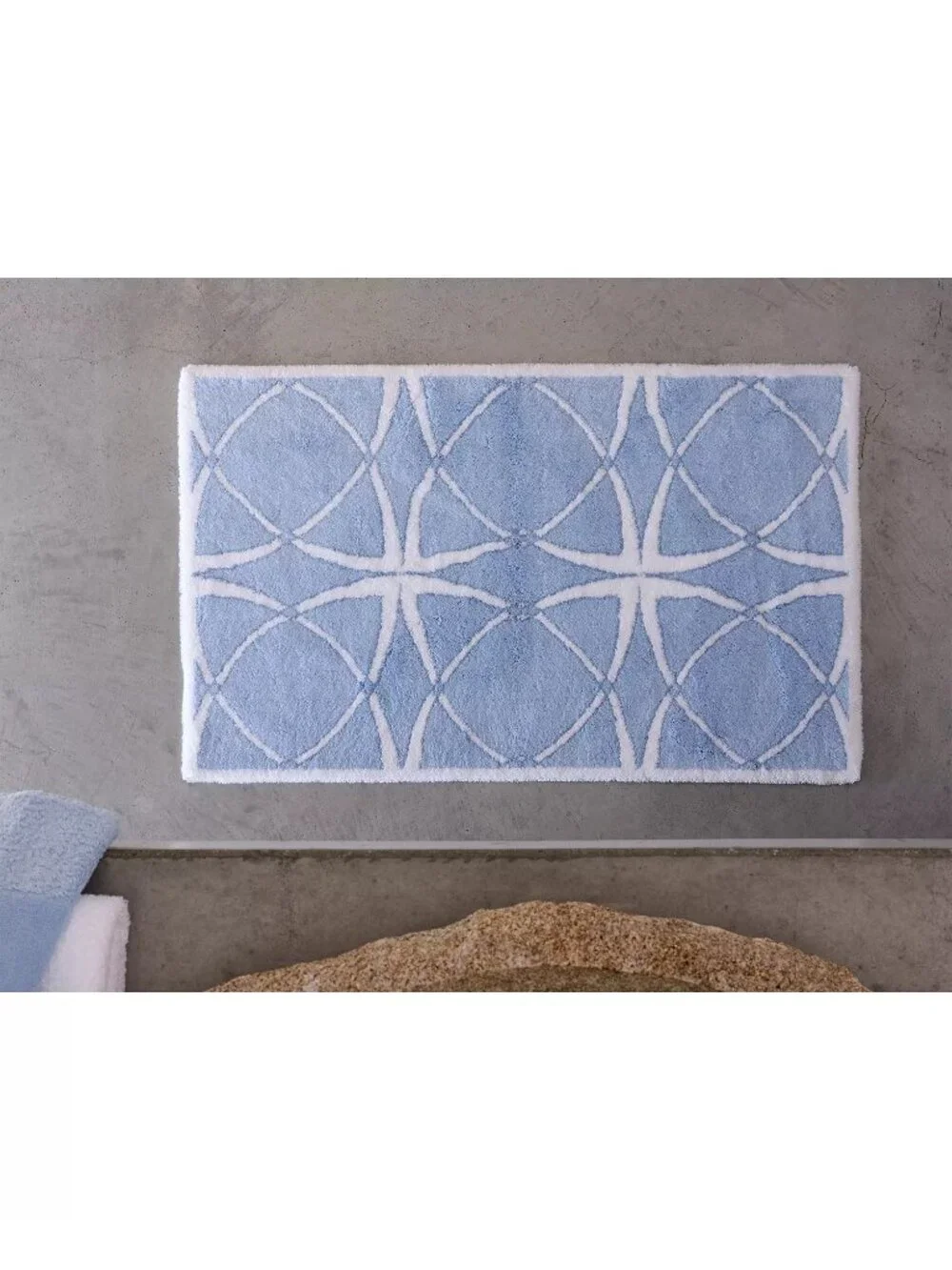 NWT Abyss Bistro Bath Rug Blue Size 23x29